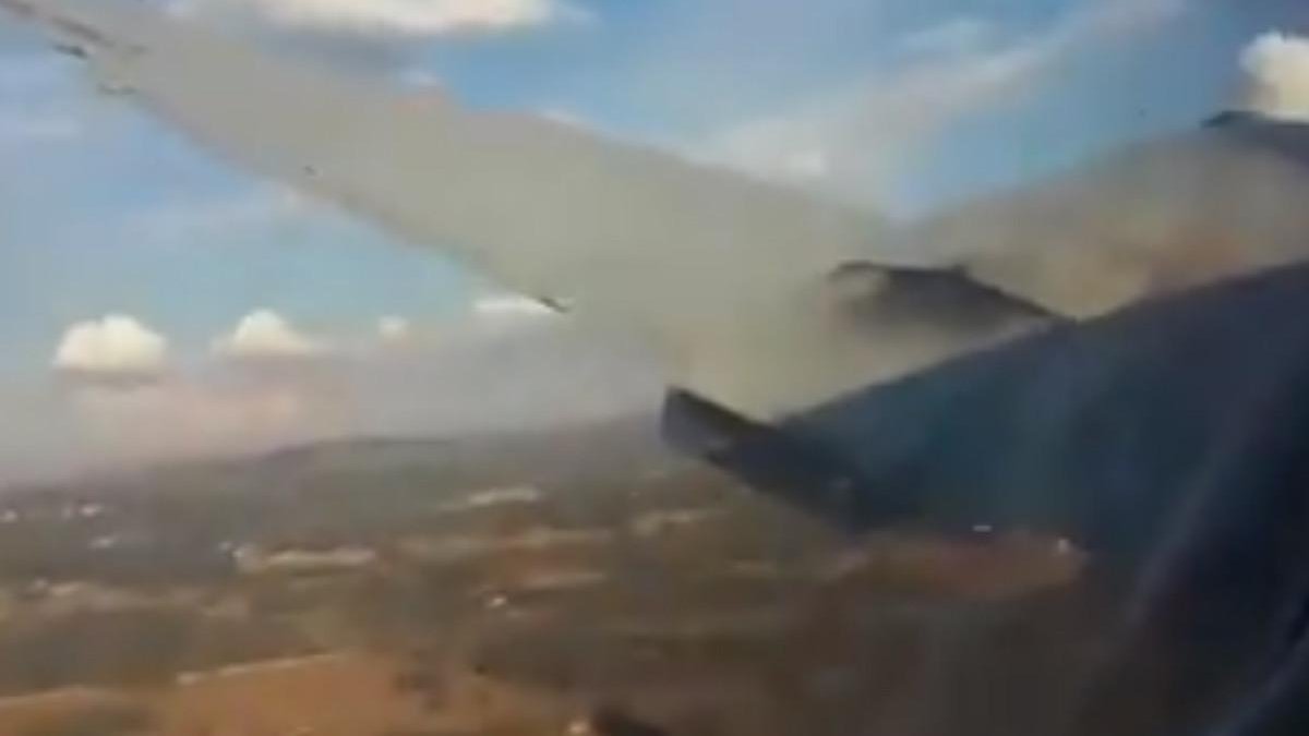 La avioneta accidentada en Pretoria (Sudáfrica). /