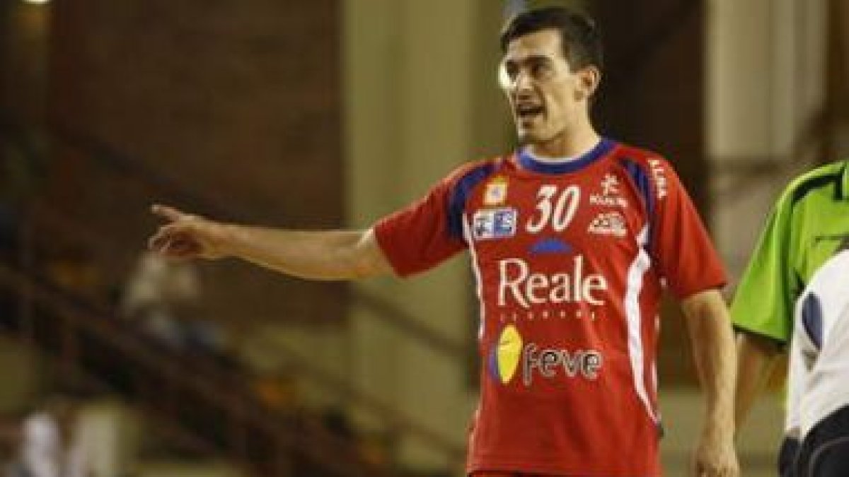 Doder, durante un partido en el Palacio de Deportes.