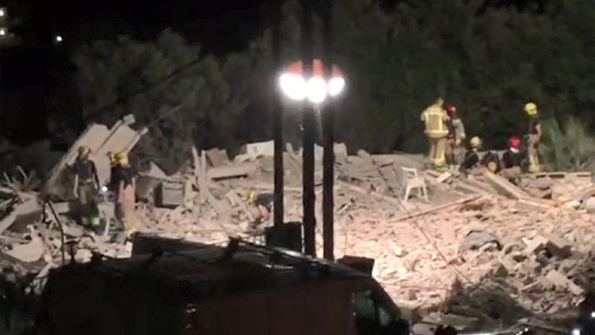 La deflagración, que podría haber estado causada por gas butano.