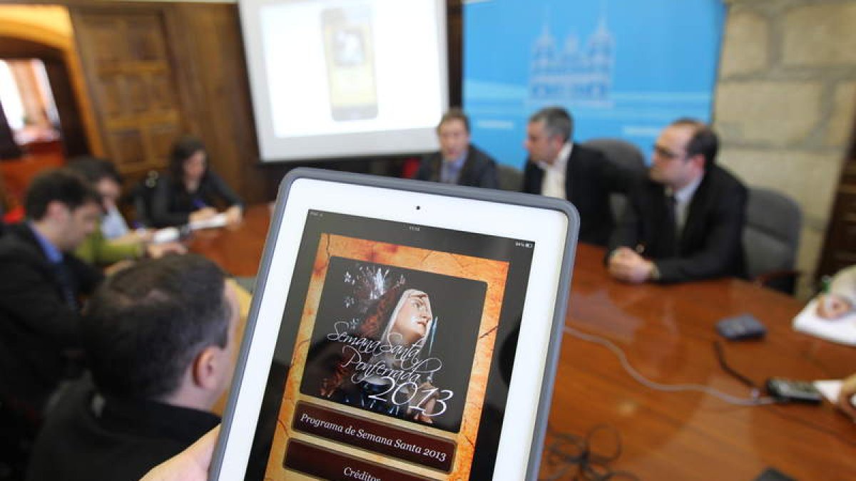 Presentación de la aplicación para móviles y tablets.