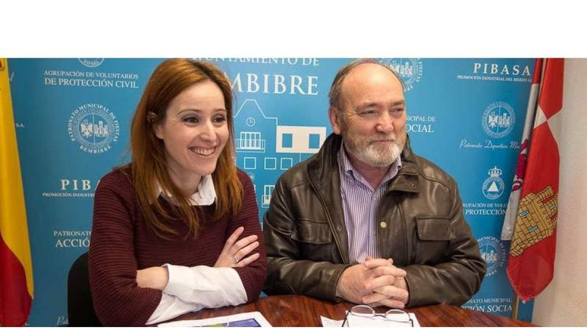 La edil de Cultura y el alcalde presentaron el programa. M.Á.C.