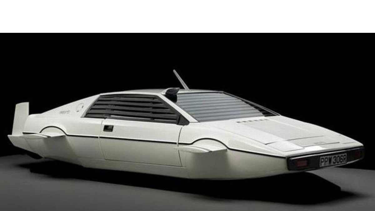 El coche submarino utilizado en la película 'La espía que me amó'.