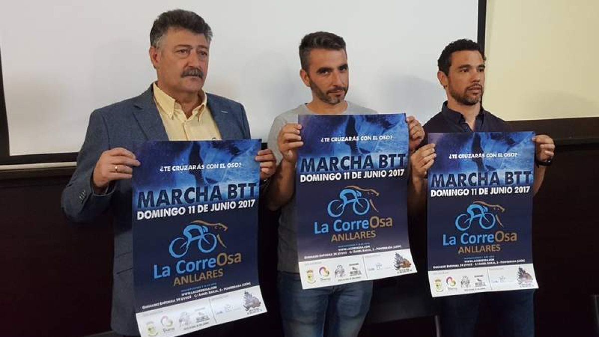 Acto de presentación de la carrera de BTT La Correosa. DL