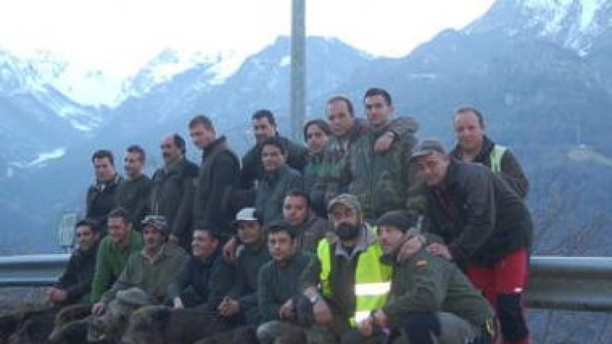 La cacería federativa de Oseja de Sajambre resultó un completo éxito en materia de piezas