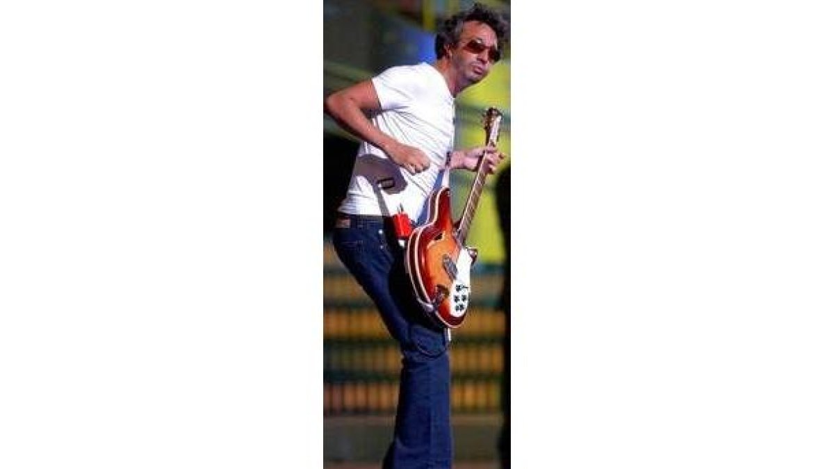 Fito Páez durante un Festival de la Canción de Viña del Mar.