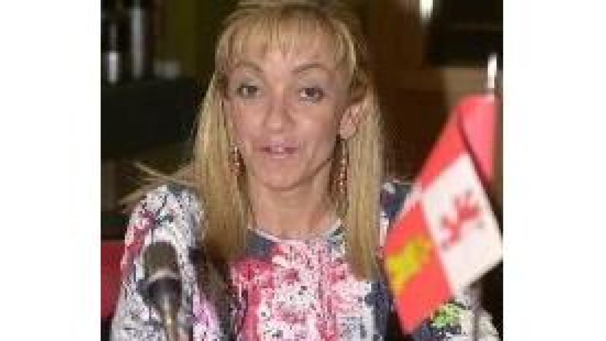 Isabel Carrasco ayer durante el consejo de política fiscal en Madrid