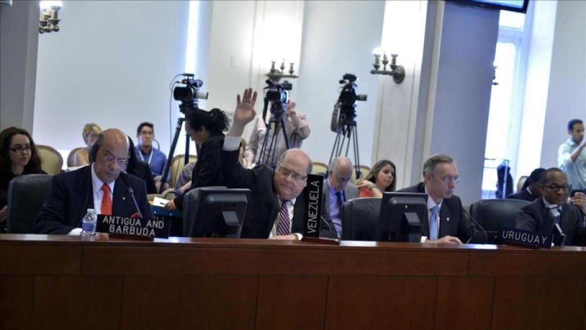Reunión de la OEA.
