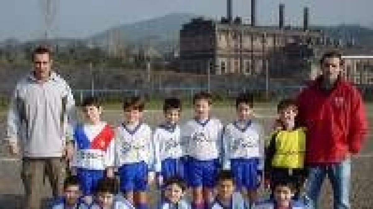 Formación del San Ignacio B que milita en la categoría benjamín