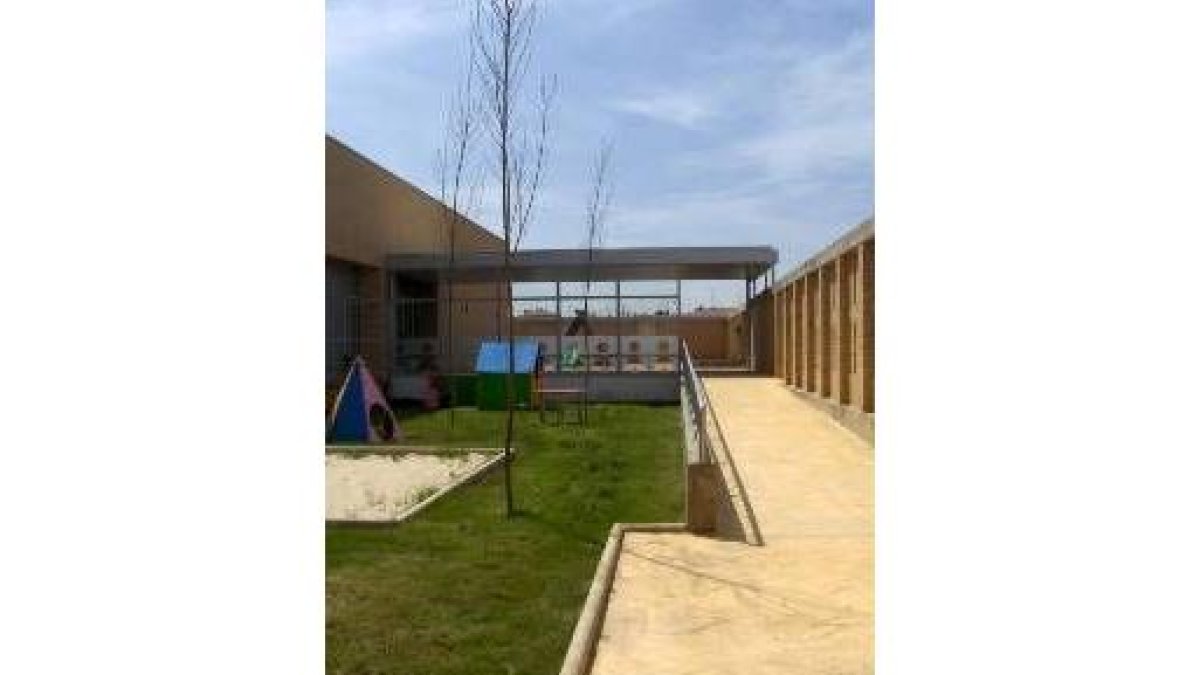Entrada del primer centro infantil que existirá en el municipio