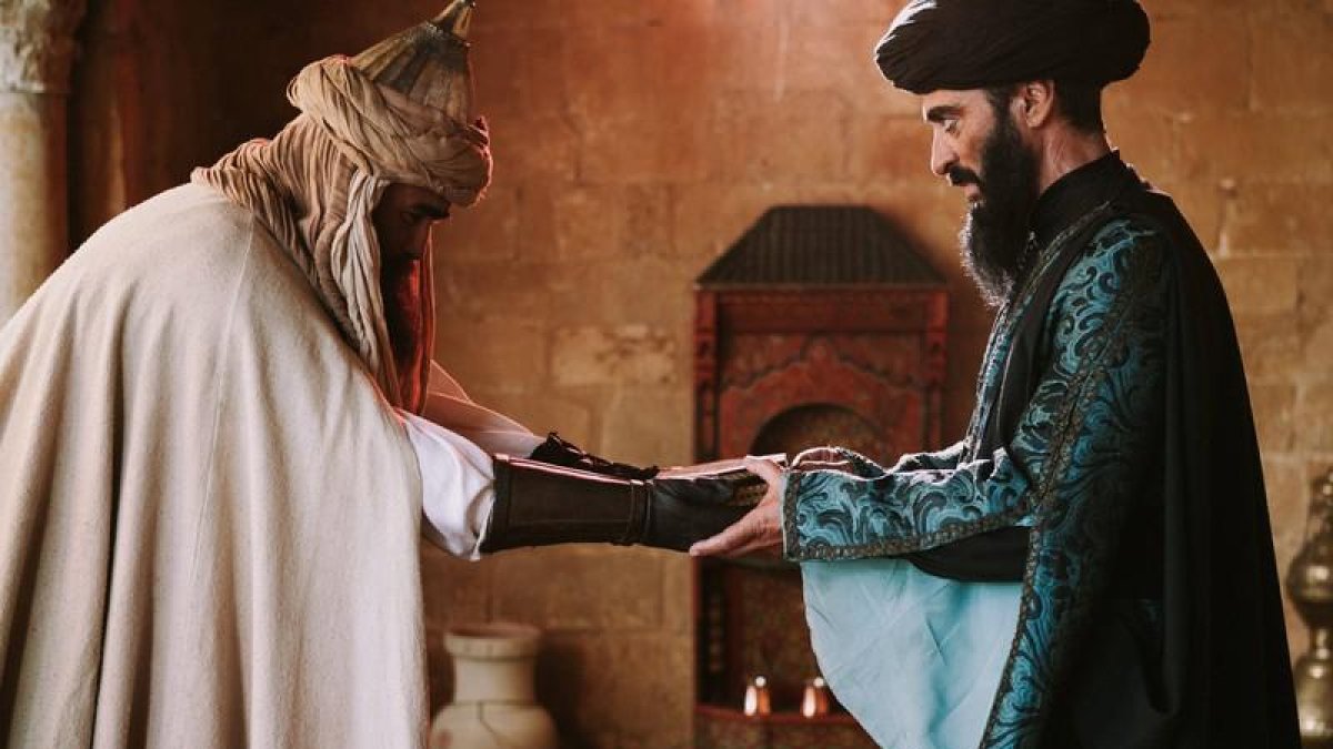 Escena de Onyx, la película sobre el Gríal de León.
