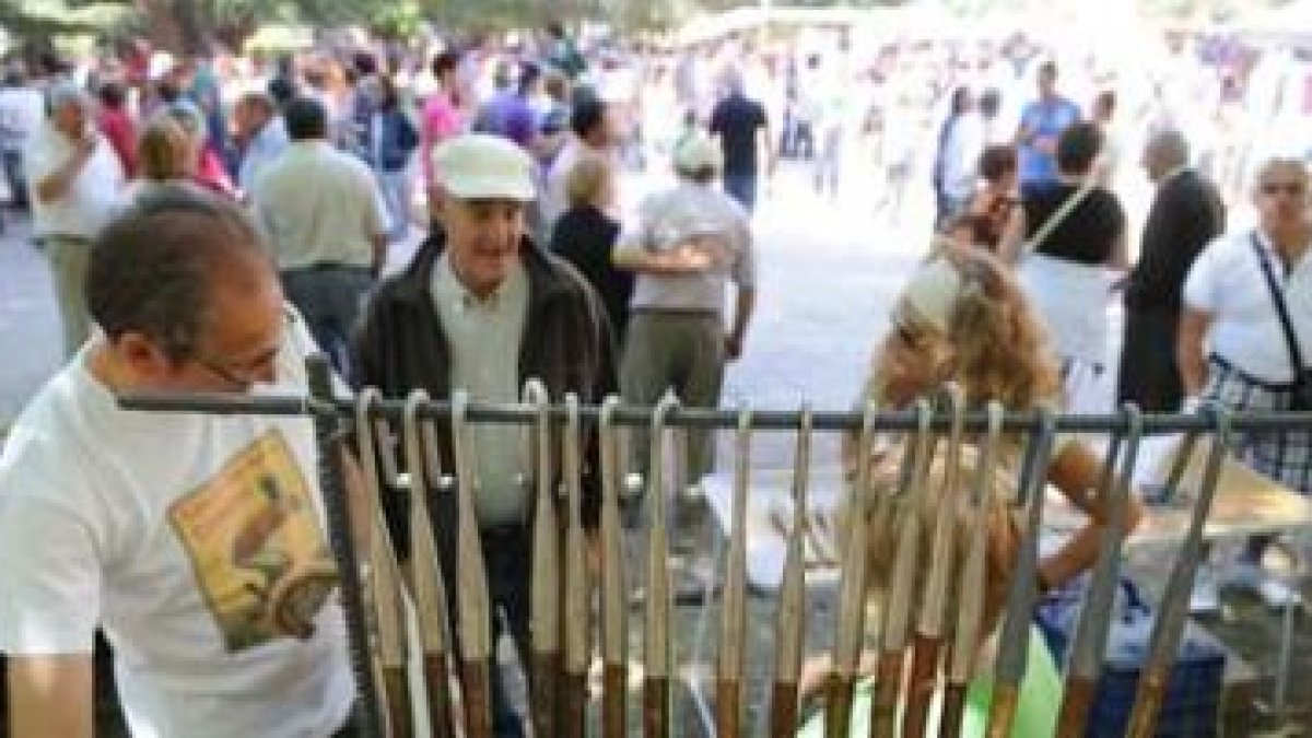 La fiesta del Pastor se acompaña de puestos ambulantes que recuerdan el valor sectorial.