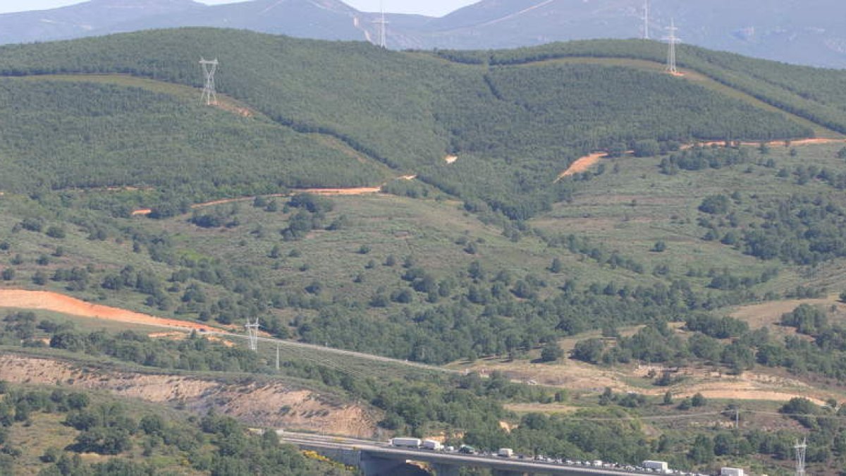 Imagen de archivo de la bajada desde el Manzanal, donde se localiza La Silva. ANA F. BARREDO