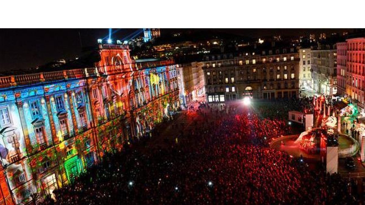 Imagen de archivo de la Fiesta de la Luz de Lyón.