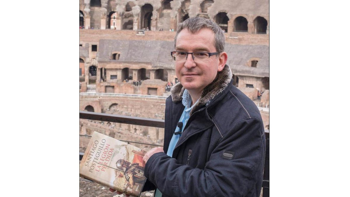El escritor experto en la antigua Roma presentará hoy su nuevo libro en El Corte Inglés. PLANETA