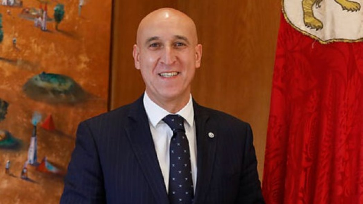 El alcalde de León, José Antonio Diez. DL