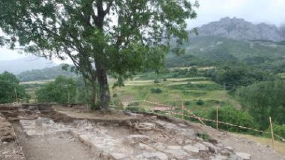 La ermita de San Juan fue descubierta el año pasado.