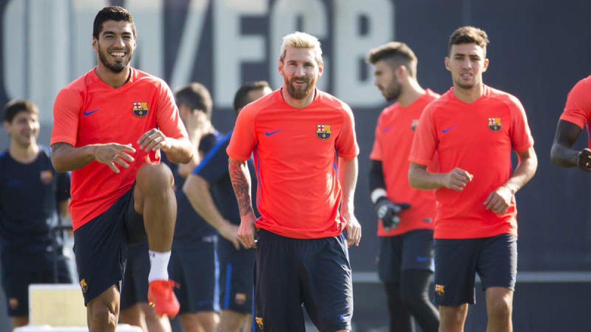 Messi regresó ayer de la concentración con Argentina. QUIQUE GARCÍA