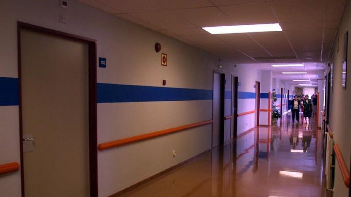 Dependencias del hospital Monte San Isidro.