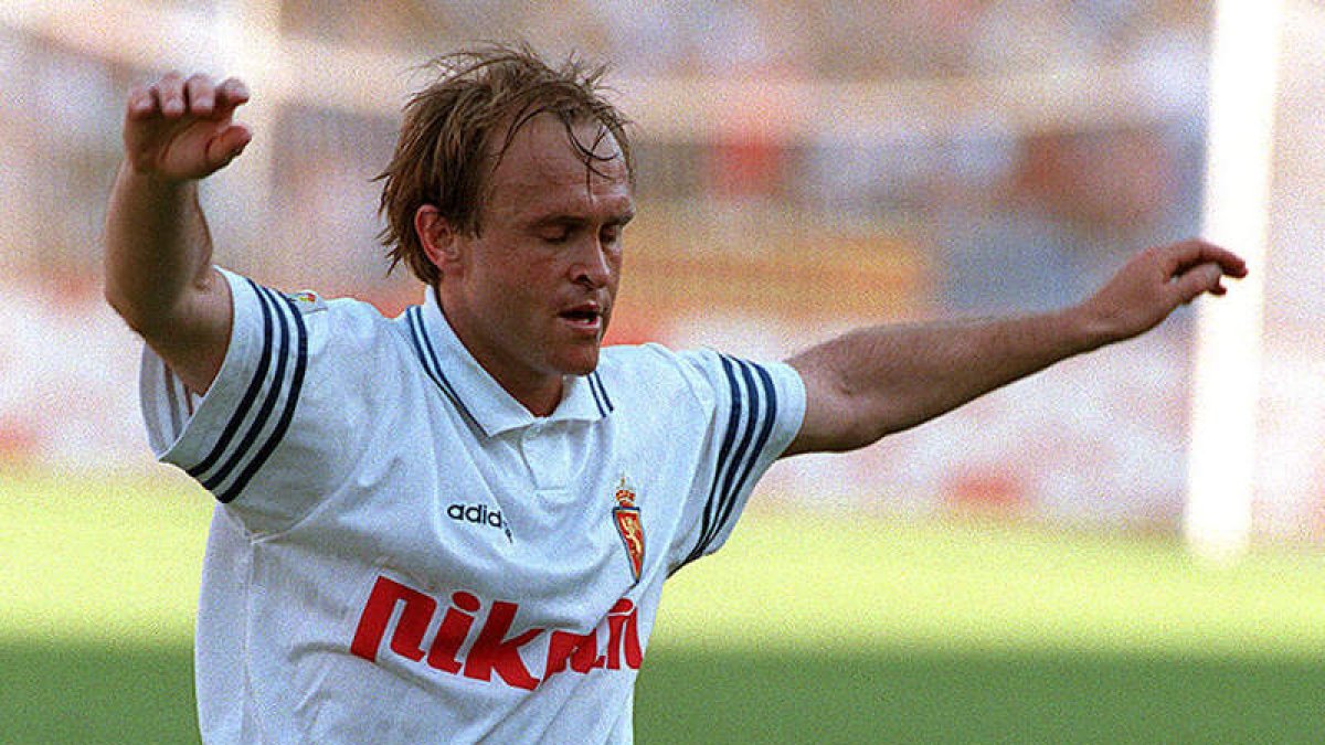 Miguel Pardeza jugó en el Real Zaragoza que se midió a la Deportiva en Copa del Rey.