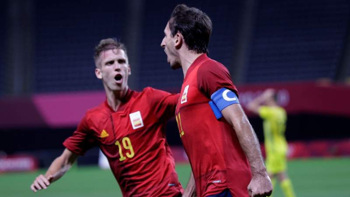 Mikel Oyarzabal se ha convertido en uno de los referentes de la selección española. GONZALO ARROYO