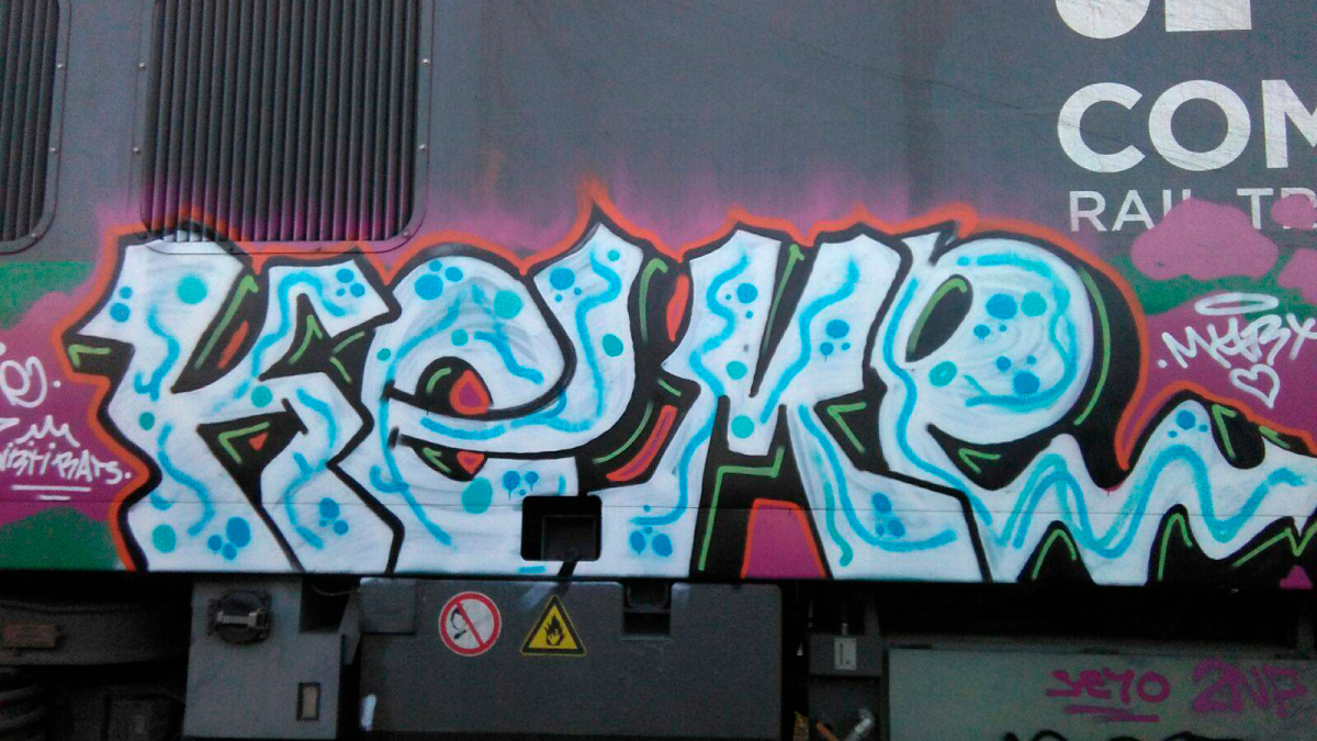 Detenido un berciano en una operación nacional por grafitear los trenes