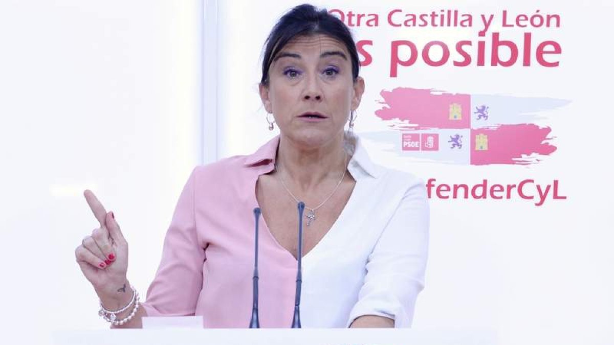 La vicepresidenta segunda de las Cortes, Ana Sánchez. NACHO GALLEGO