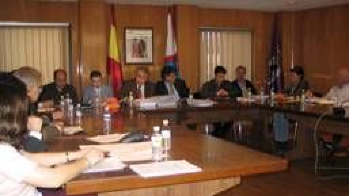 Imagen de archivo de una sesión plenaria en el Ayuntamiento