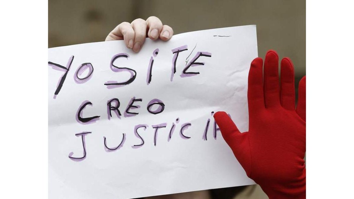 Imagen de una de las manifestaciones contra la violencia machista. JESÚS F. SALVADORES