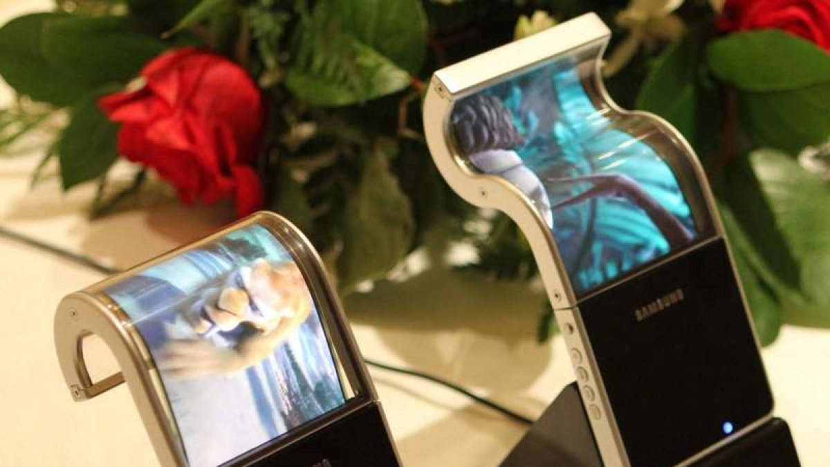 La pantalla flexible ha dejado de ser un sueño de futuro. Así es la de Samsung.