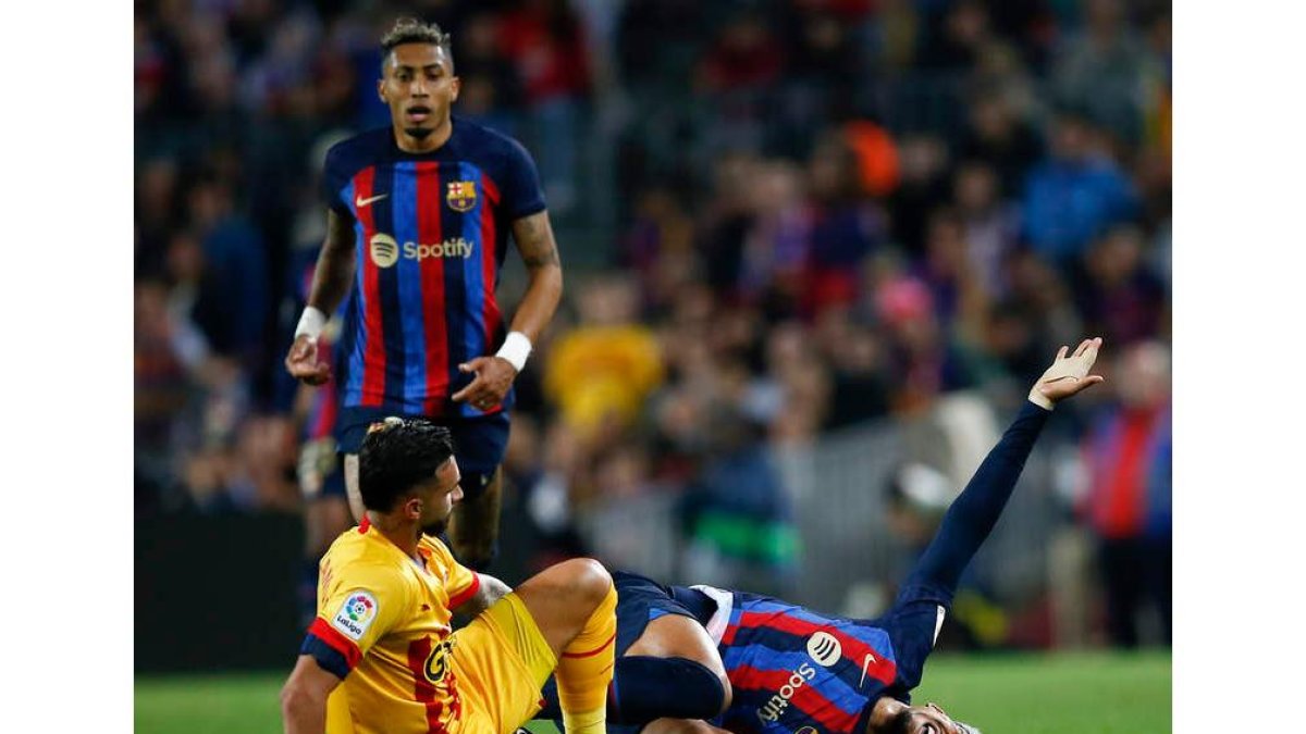 El Barcelona generó ocasiones de gol pero no fue capaz de materializar ninguna. QUIQUE GARCÍA