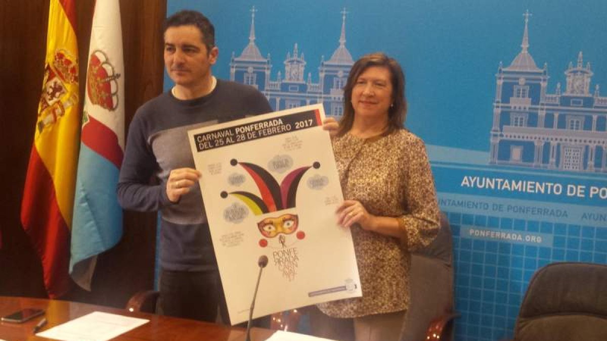 Los concejales de Juventud y Cultura de Ponferrada. DL