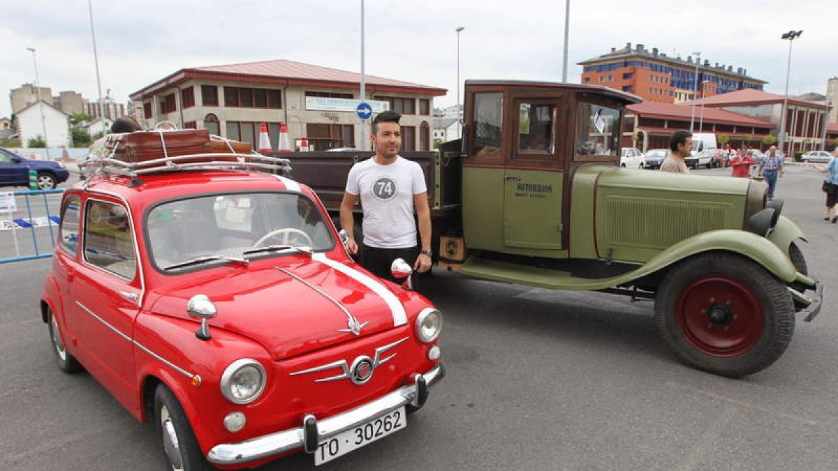 Concentración organizada por el Club Automóviles Clásicos del Bierzo.