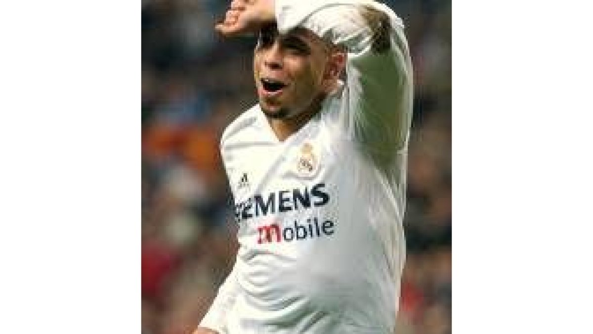 Ronaldo se lamenta tras una oportunidad fallada