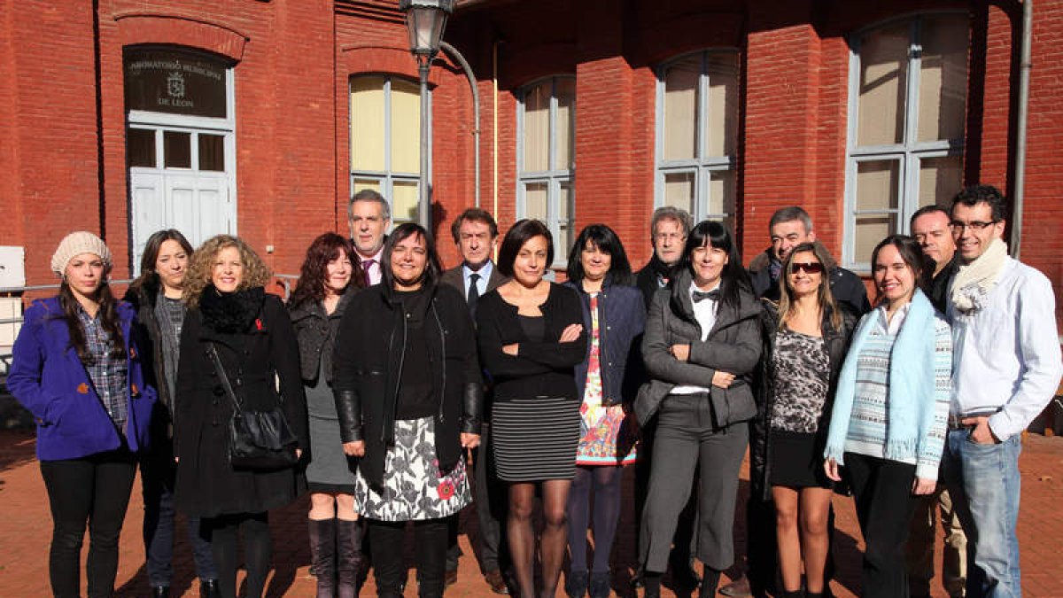 Alumnos del programa mixto de formación y empleo.