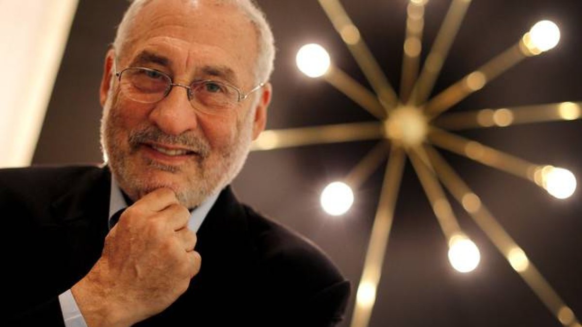 Stiglitz posa para una entrevista a EL PERIÓDICO en 2012.