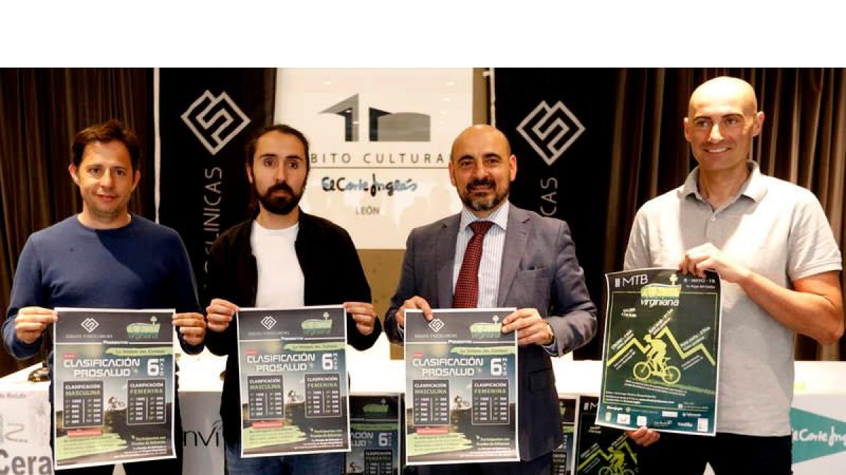 La presentación de la prueba de MTB La Virginiana. MARCIANO PÉREZ