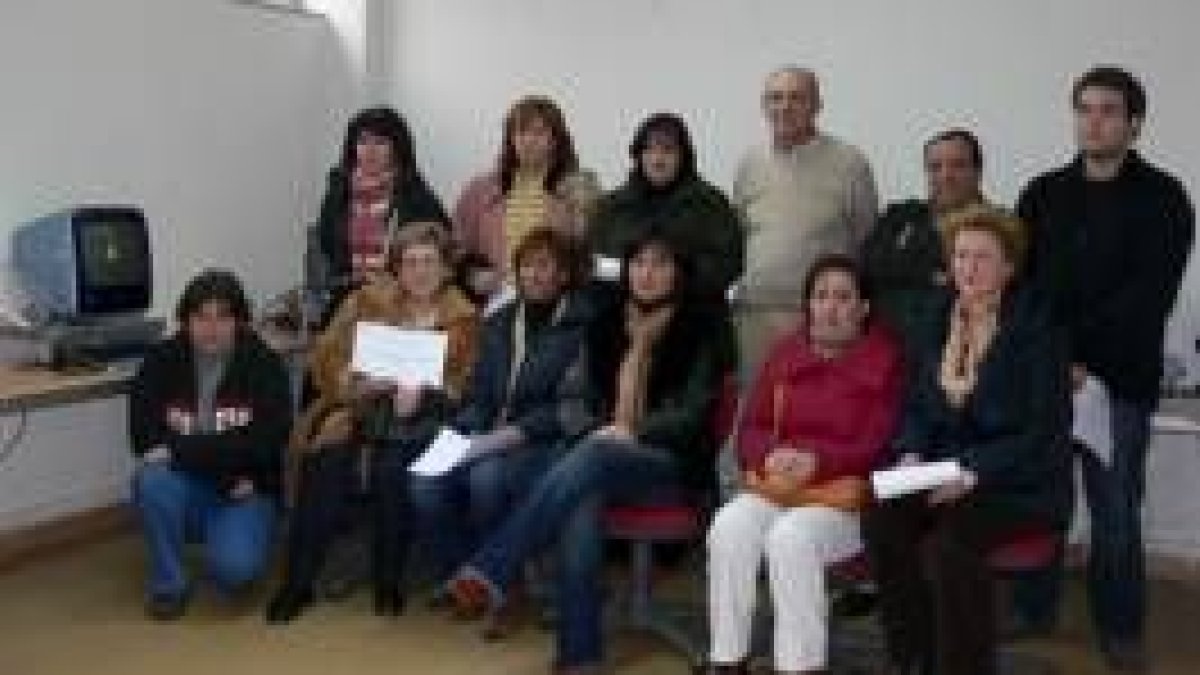 Un momento del acto de clausura del curso celebrado ayer en Valderrey
