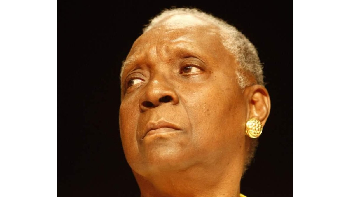 La escritora antillana Maryse Condé
