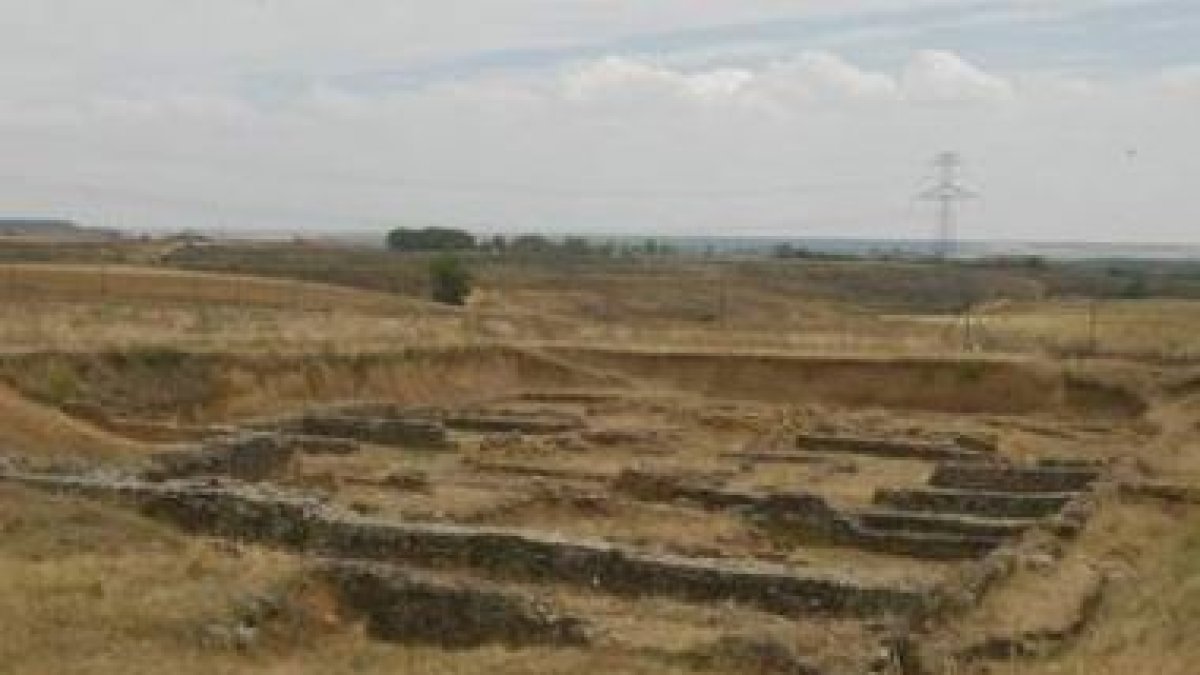 Restos arqueológicos de la ciudad de Lancia