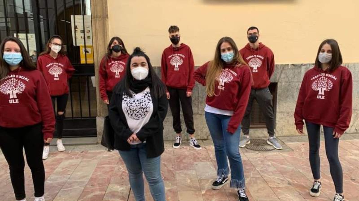 Grupo de alumnos del centro. DL