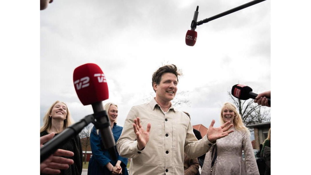 El director Thomas Vinterberg tras el anuncio de su nominación a los Oscar. EMIL HELMS