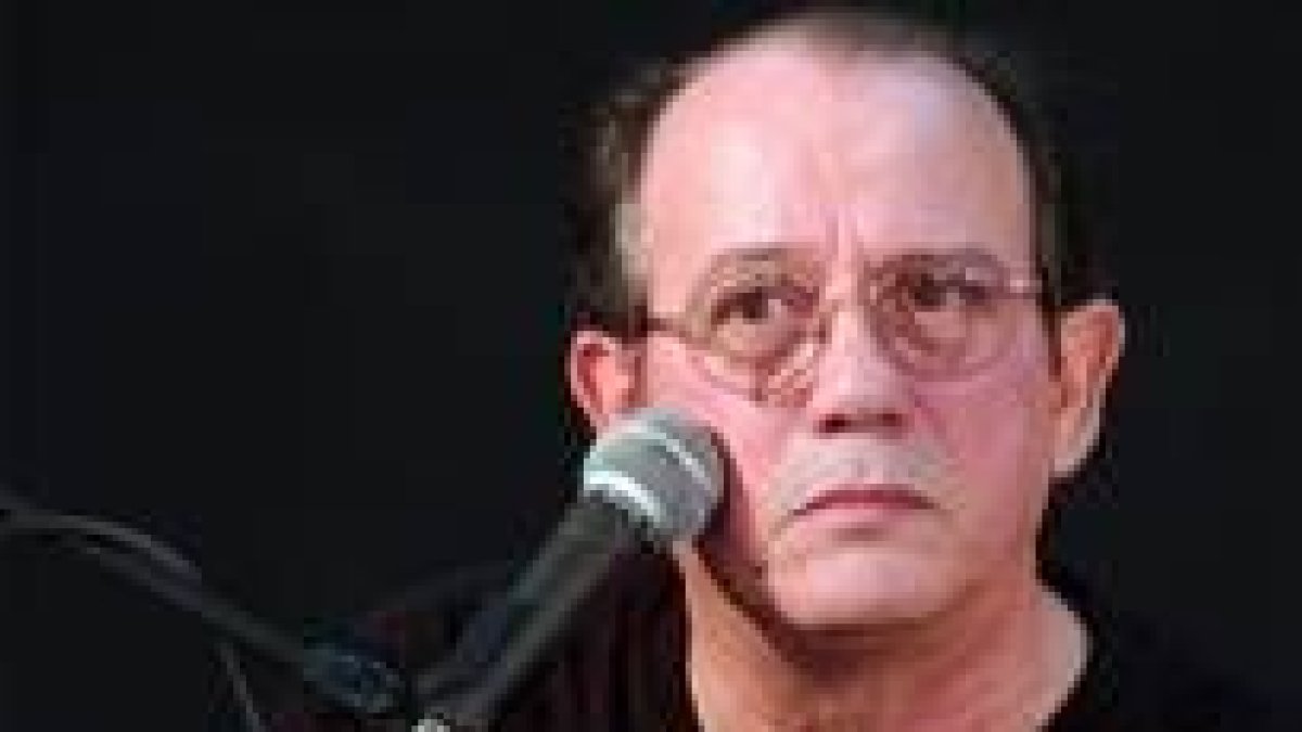 El cubano Silvio Rodríguez, durante una de sus actuaciones