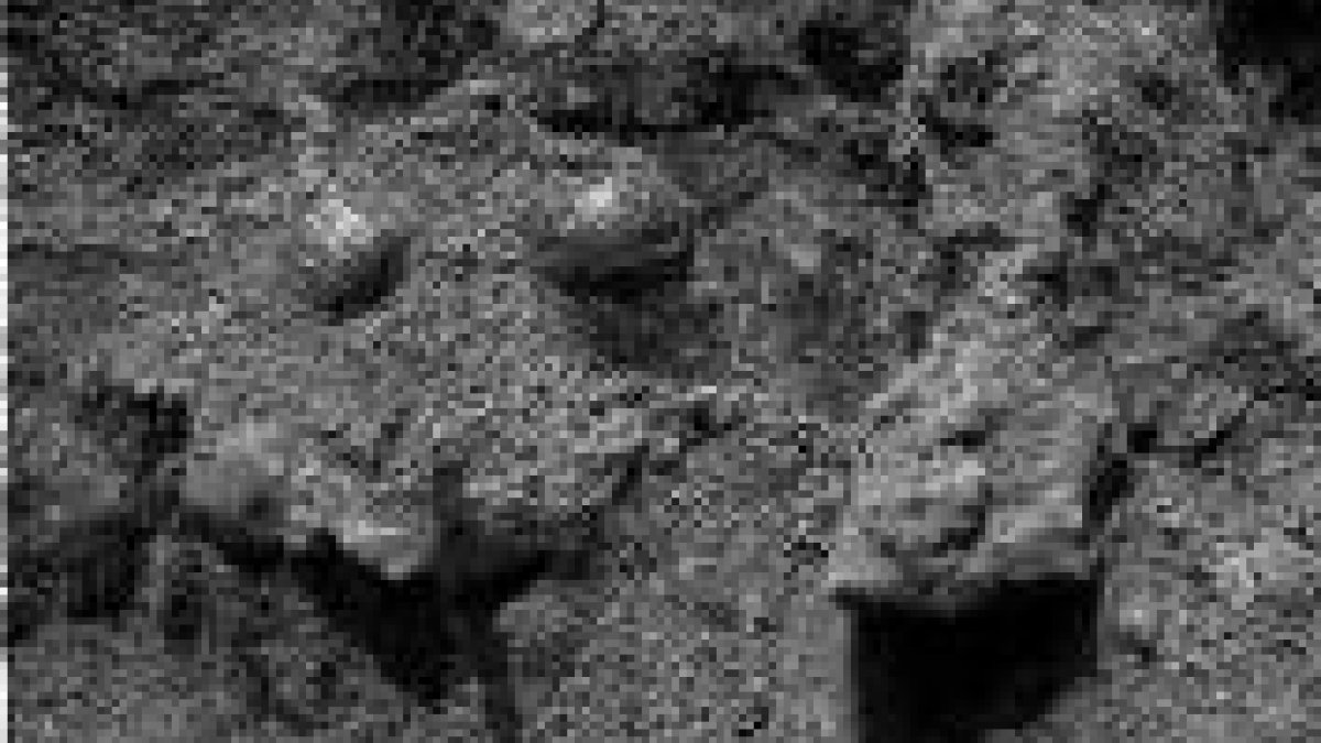 La sonda microscópica que lleva el «Opportunity» captó indicios de «objetos esféricos brillantes»