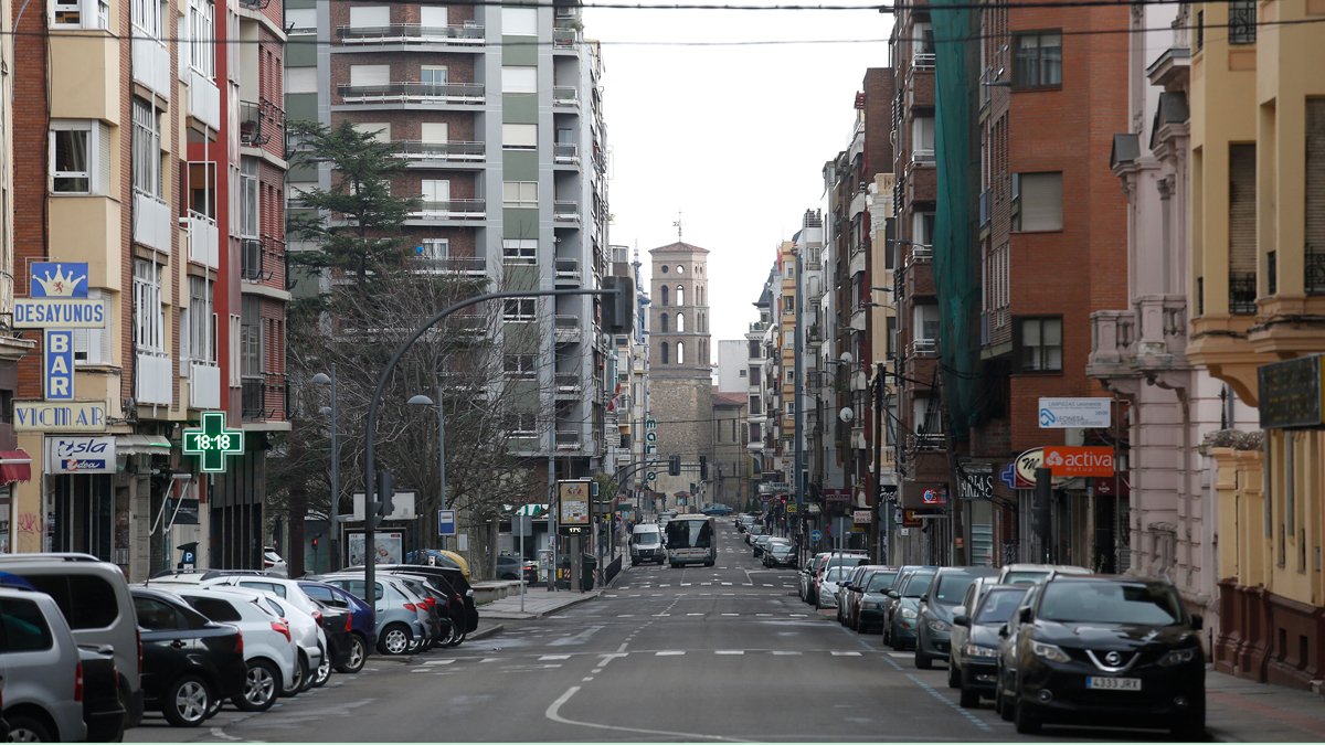 La Avenida Padre Isla en una imagen de archivo. DL