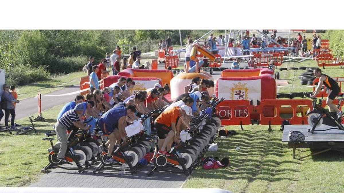 Actividades en la zona del río Bernesga para todas las edades.