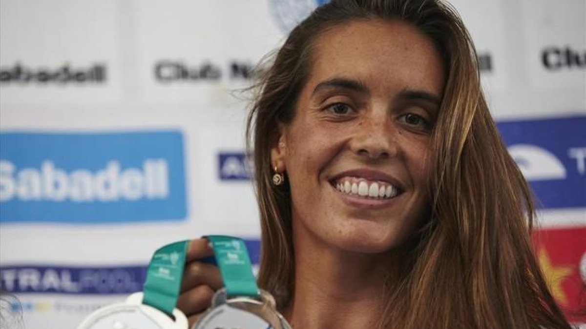 Ona Carbonell, este lunes en Sabadell