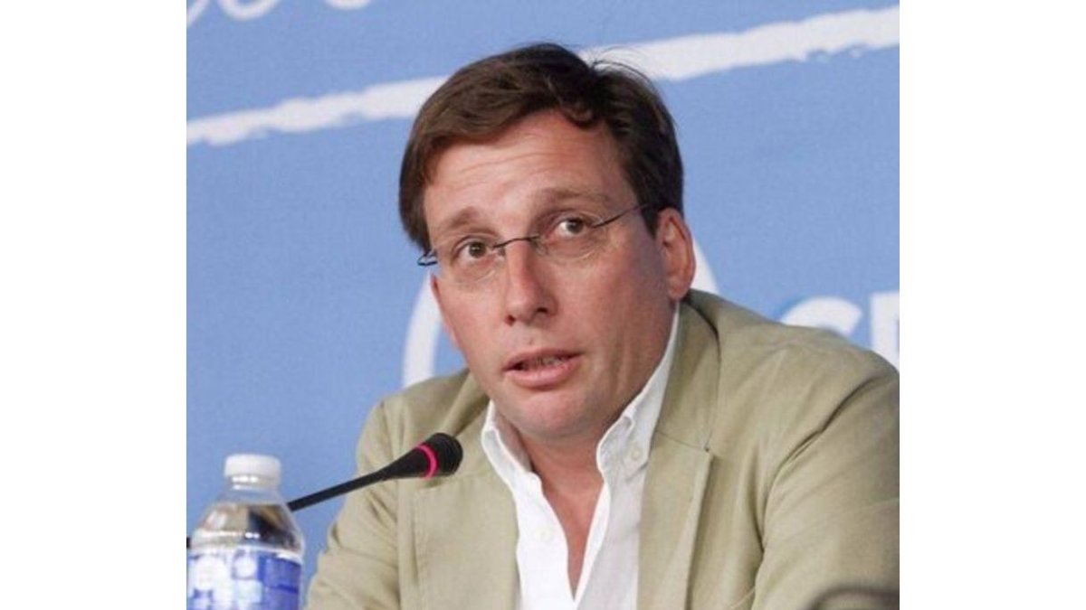 El portavoz del PP en el Ayuntamiento de Madrid, José Luis Martínez-Almeida.