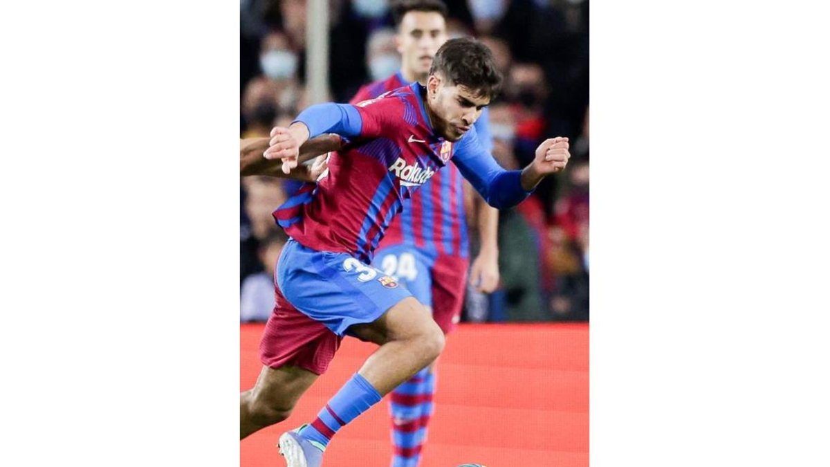 El barcelonista Abde. Q. GARCÍA