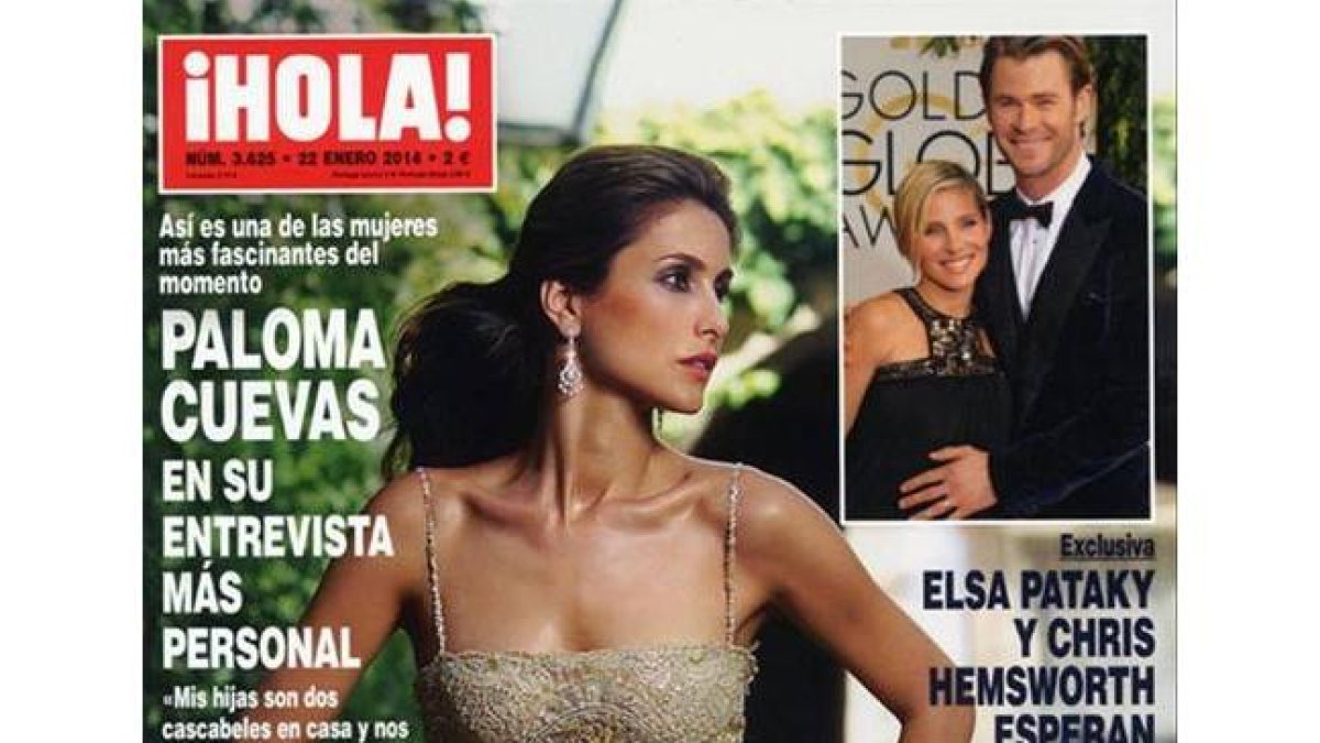 Portada de la revista '¡Hola!'