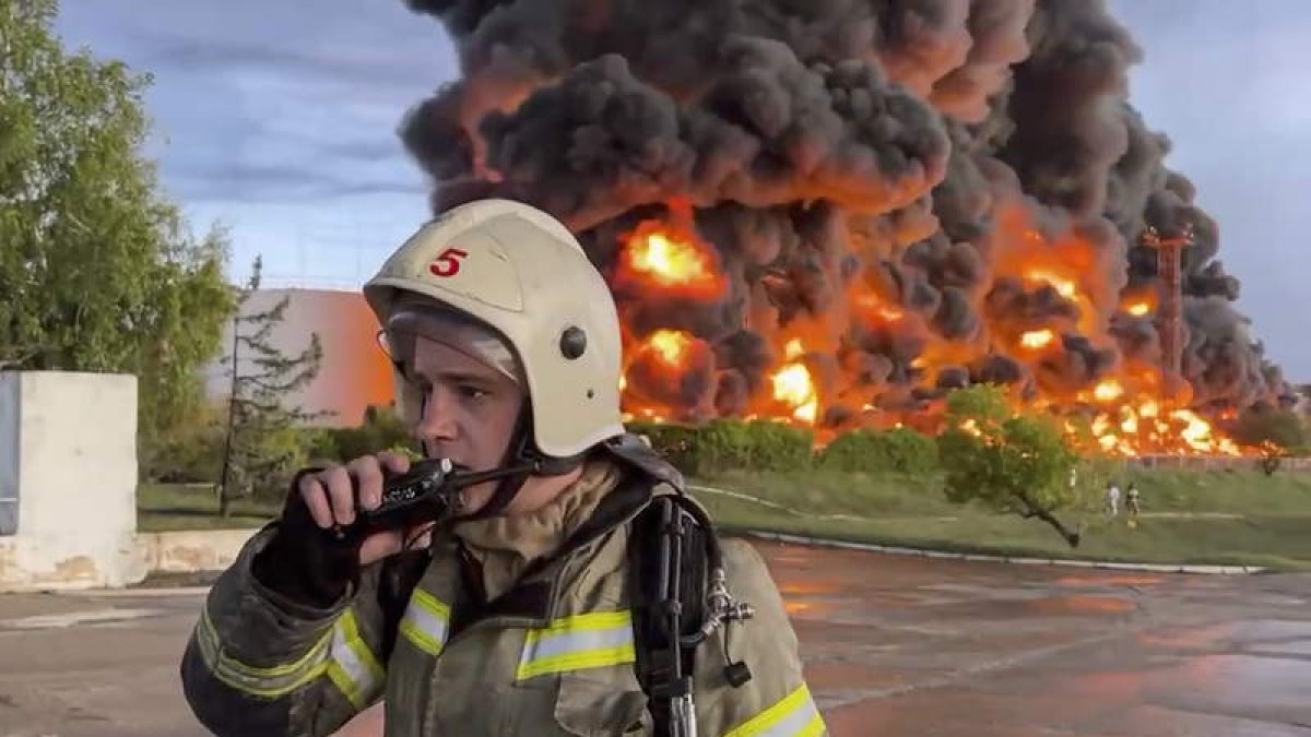 La explosión en Crimea. SEVASTOPOL GOVERNOR TELEGRAM HAN